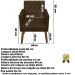 Poltrona para Clínica Resistente Recepção Sala de Estar MOBLAN decor
