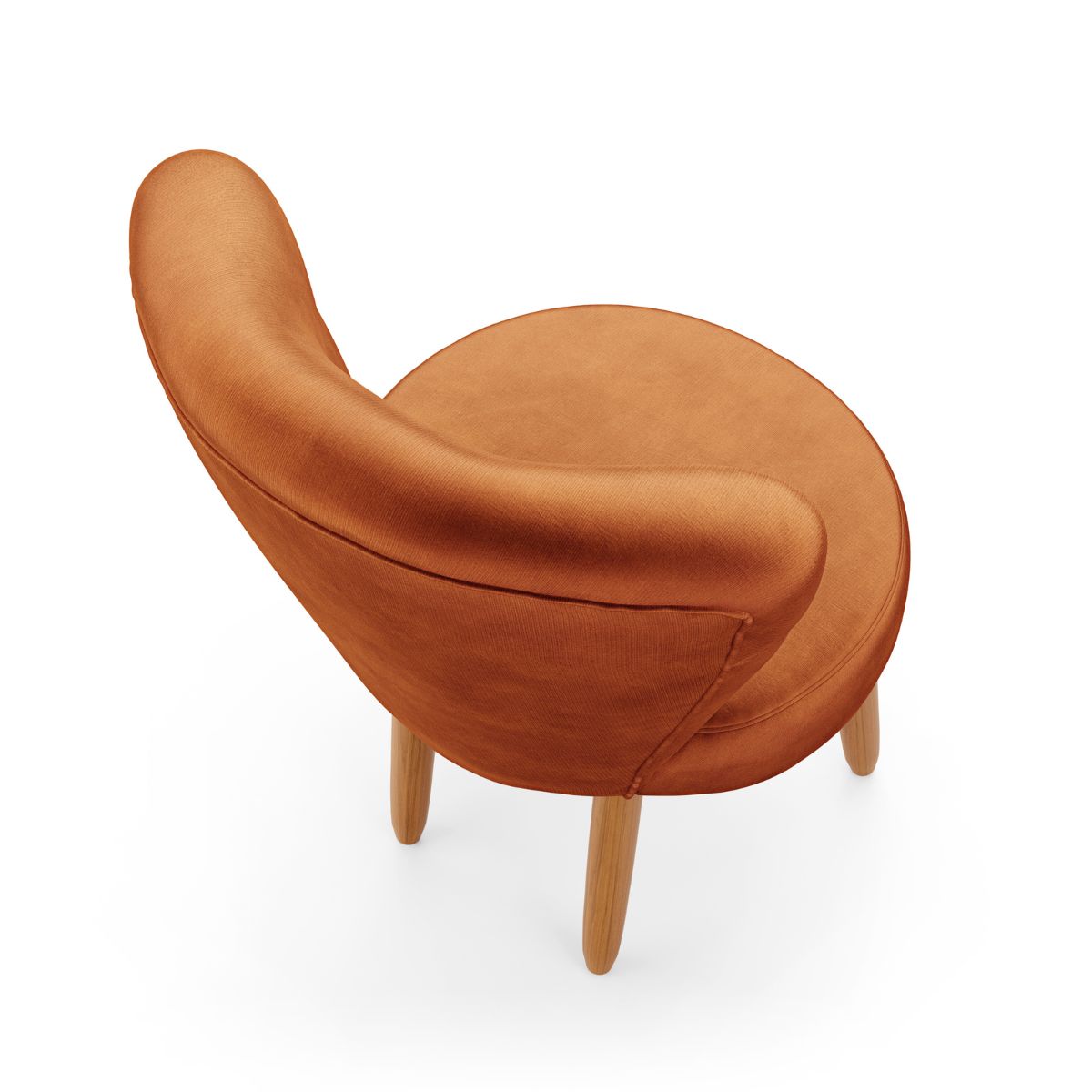 kit 3 Cadeiras para Recepção Maquiagem Mesa de Jantar Tecido Veludo Ergonômica Pés Palito