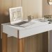 Escrivaninha Penteadeira Reppy 112 cm Branco Cinamomo Mell MBL