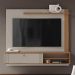 Home Painel Suspenso Laredo 1.6 para TV até 65” com 1 Porta Grigio Fosco/Cinamomo