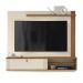 Home Painel Suspenso Laredo 1.6 para TV até 65” com 1 Porta Perola Metalizado/Cinamomo