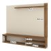 Home Painel Suspenso Laredo 1.6 para TV até 65” com 1 Porta Perola Metalizado/Cinamomo