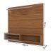 Home Painel Suspenso Trenton 1.8 com LED para TV até 70” Cinamomo/Grigio Fosco