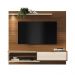 Home Painel Suspenso Trenton 1.8 com LED para TV até 70” Cinamomo/Perola Metalizado
