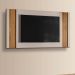 Painel Extensivo Real Sala para TV até 65” Polegadas Grigio Fosco/Cinamomo