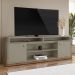 Rack Bancada Montana 1.8 para TV até 75” com Rodízios Grigio Fosco/Cinamomo