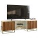 Rack Bancada TV 75 Metha 180 cm Cinamomo Mell Off White MBL