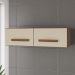 Armario Aereo Geladeira 79 cm Mara Savana Off White Mobbs