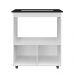 Balcão Para Cooktop Elisa 5 Bocas 2 Portas Branco Moblis