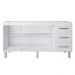 Balcão Para Pia Diana 3 Portas 150 cm Branco Moblis