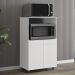 Balcao Multiuso 2 Fornos 60 cm Tais Branco Mobbs
