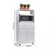 Balcao Multiuso Forno 2P 1G 60 cm Luna Branco Mobbs