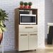 Balcao Multiuso Forno 2P 1G 60 cm Luna Savana Off White Mobbs