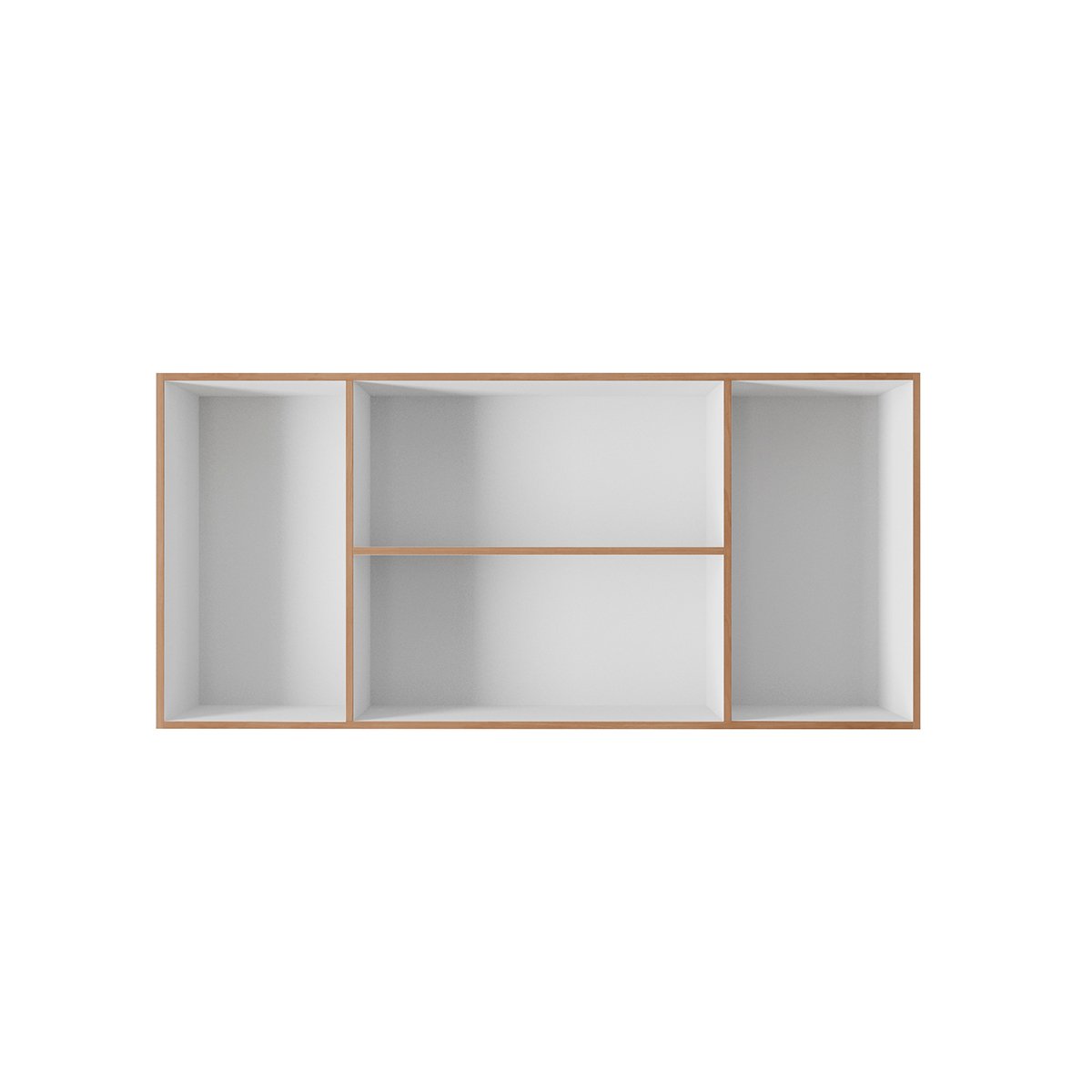 Armário Aéreo de Cozinha 4 Portas 120 cm Lara Savana / Off White