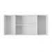 Armario Aereo 120 cm 4P Mara Branco Mobbs