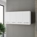 Armario Aereo 120 cm 4P Mara Branco Mobbs