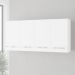 Armario Aereo 120 cm 4P Mara Branco Mobbs