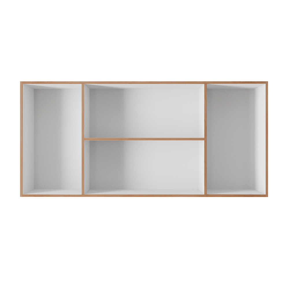Armario Aereo 120 cm 4P Mara Savana Preto Mobbs