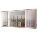 Armario Aereo 4 Portas 120cm 9160 Savana Off White Mobbs