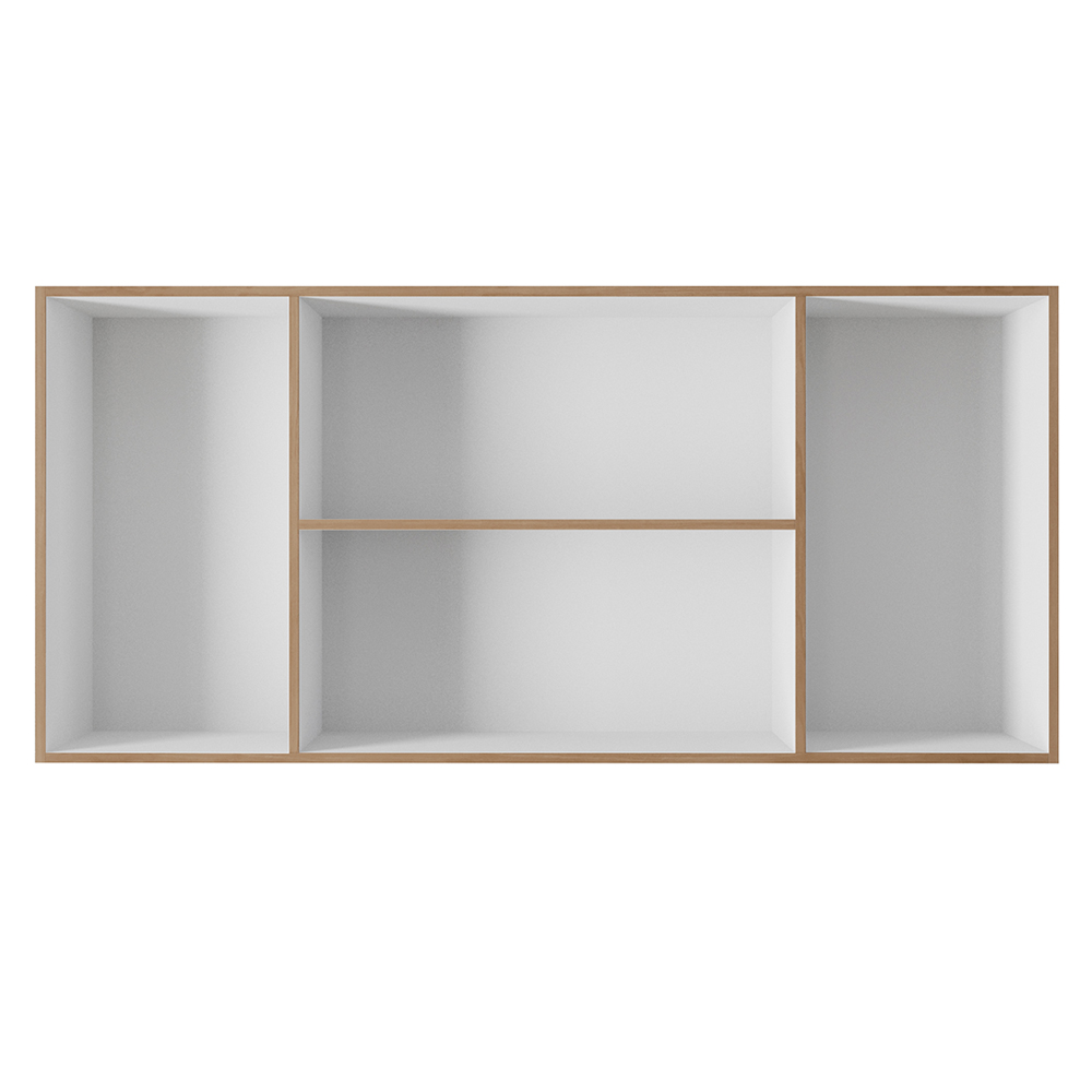 Armario Aereo 4 Portas 120cm 9160 Savana Preto Mobbs