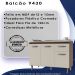 Armario Aereo 4 Portas e Balcao 120cm Savana Off White Mobbs