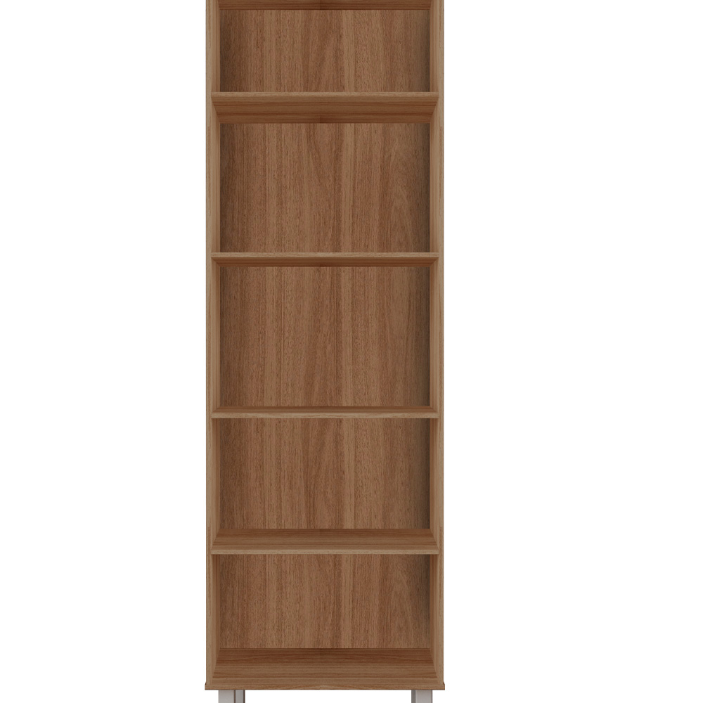 Armario Paneleiro Duplo 197 cm 4P Mara Branco Mobbs cor:Mara Savana Preto