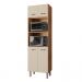 Armario Paneleiro Duplo 197 cm 4P Mara Branco Mobbs cor:Sav Off White