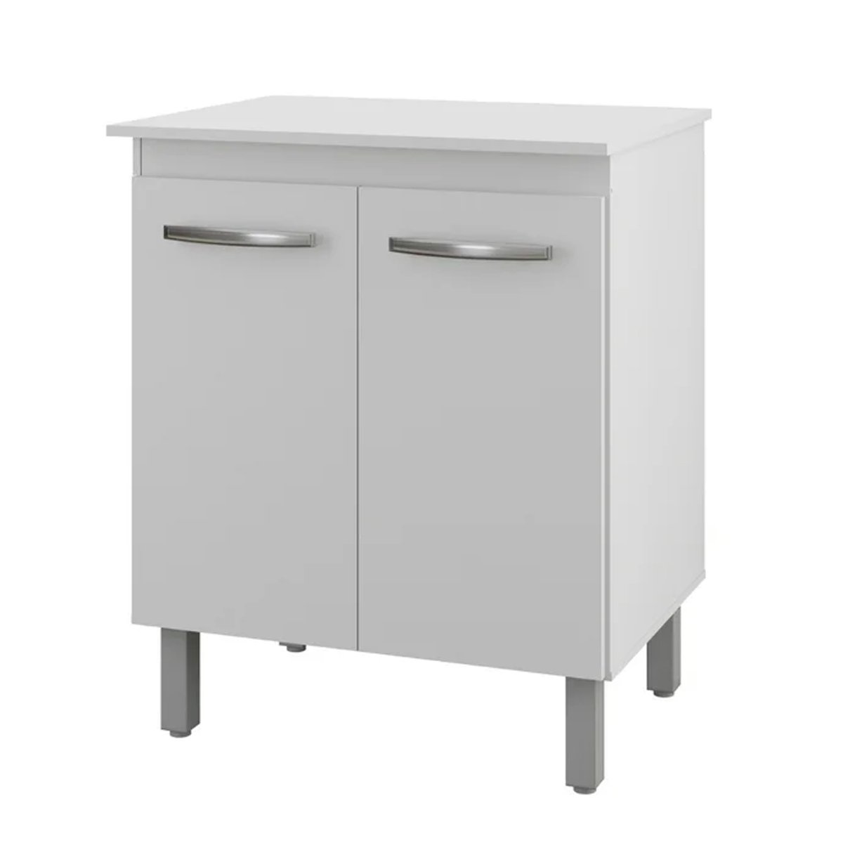 Balcão Multiuso de Cozinha 2 Portas Helena Branco