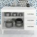 Balcao Com Tampo 120cm 9110x9300 Branco Mobbs