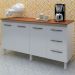 Balcao Com Tampo 150cm 9130x9310 Branco Savana Mobbs