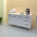 Balcao Com Tampo 160cm 9140X9320 Branco Mobbs