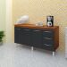 Balcao Com Tampo 160cm 9140X9320 Savana Preto Mobbs