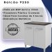Balcao Com Tampo 70cm Para Cooktop 5 Bocas 9255 Branco Mobbs