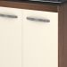Balcao Com Tampo 70cm Para Cooktop 5 Bocas 9255 Savana Off White Mobbs