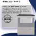 Balcao Com Tampo Cooktop 4 Bocas 75cm 9440 Branco Mobbs