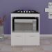 Balcao Com Tampo Cooktop 4 Bocas 75cm 9440 Branco Mobbs