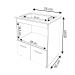 Balcao Com Tampo Cooktop 4 Bocas 75cm 9440 Savana Off White Mobbs