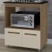 Balcao Com Tampo Cooktop 5 Bocas 75cm 9445 Savana Off White Mobbs