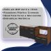 Balcao Cooktop 4 Bocas e Pia 120cm Savana Preto Mobbs