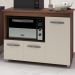 Balcao Multiuso 3 Portas 114cm 9480 Savana Off White Mobbs