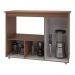 Balcao Multiuso 3 Portas 114cm 9480 Savana Preto Mobbs