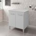 Balcao Multiuso 70cm 2 Portas 9240 Branco Mobbs