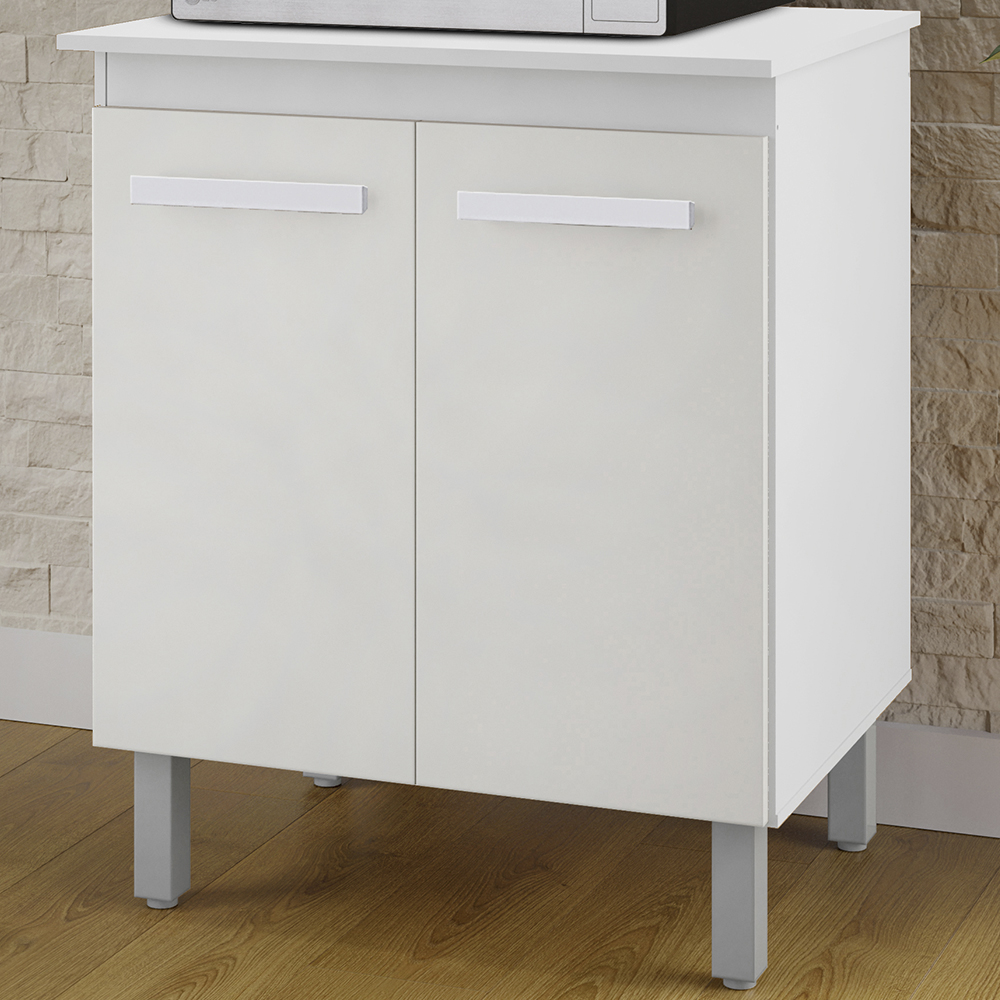 Balcao Multiuso 75 cm 2 Portas 9240 Branco Mobbs
