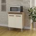 Balcao Multiuso 75 cm 2 Portas 9240 Savana Off White Mobbs