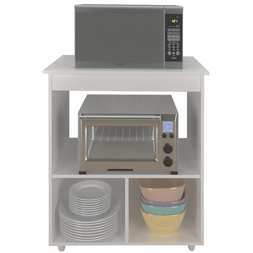 Balcao Multiuso Com Nicho 75cm 9450 Branco Mobbs