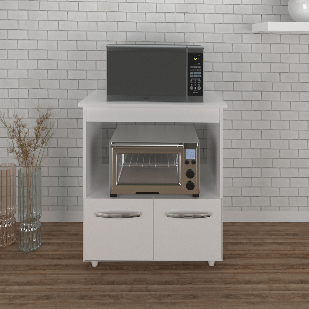 Balcao Multiuso Com Nicho 75cm 9450 Branco Mobbs