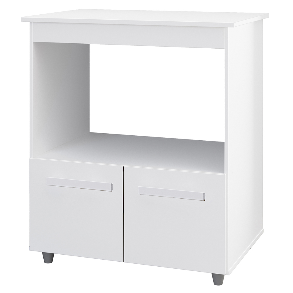 Balcao Multiuso Com Nicho 75cm 9450 Branco Mobbs