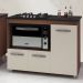 Balcao Para Cooktop 4 Bocas 114cm 9470 Savana Off White Mobbs