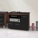 Balcao Para Cooktop 4 Bocas 114cm 9470 Savana Preto Mobbs