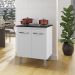 Balcao Para Cooktop 4 Bocas Jade Mobbs cor:Branco
